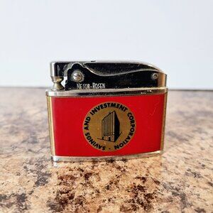 1950s Lighter "Savings And Investment Corporation" Canada, Made In Japan, Works